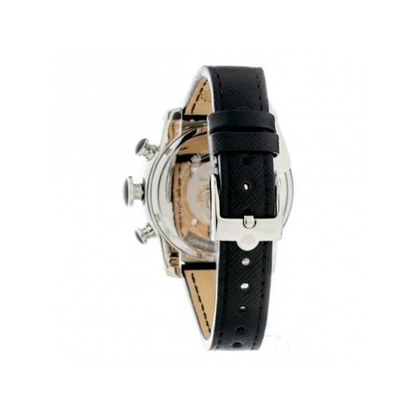 Dameur - Glam Rock - GR32118 - Læder - Sort - Ø 44 mm - Vandbeskyttelse 10 Atm Svart