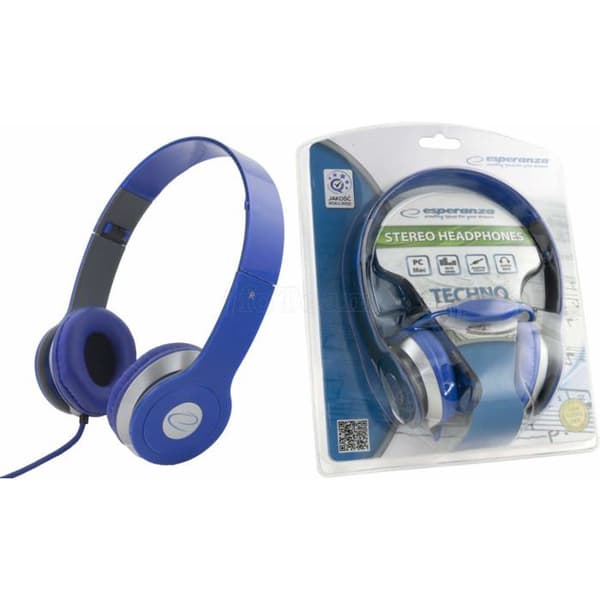 Stereo Headset - ESPERANZA - EH145B - Wired - Volume Control - Over-Ear