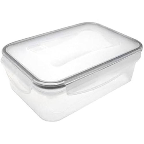 Lufttät glasbehållare - Nerthus - FIH 301 - 1500 ml - Transparent - Återanvändbar Transparent