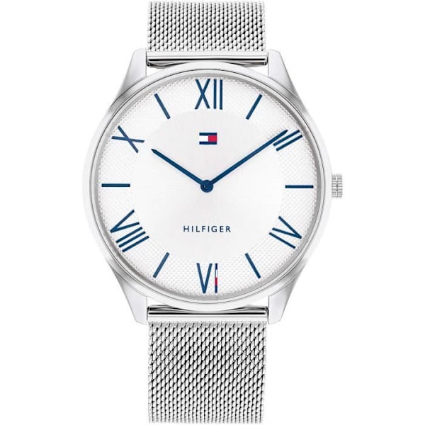 Ur - Tommy Hilfiger - 1710512 - Rustfrit Stål - Vandtæthed 5 ATM - Analogisk Silver, Vit