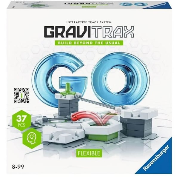 Gravitrax GO Flexibel-Marmorkrets-Konstruktionsspel-Från 8 år-23705 - Ravensburger Flerfärgad