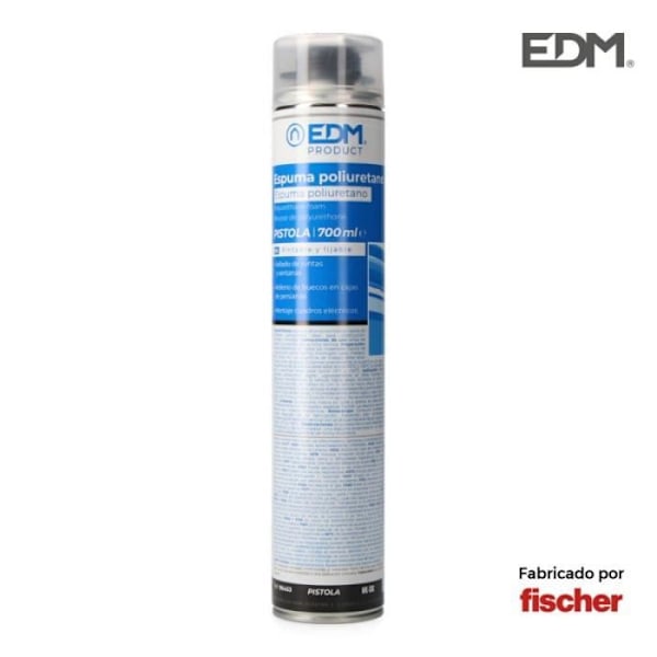 Polyuretaanivaahtopistooli - EDM - 96453 - 750 ml - Yksikomponenttinen - johdoton