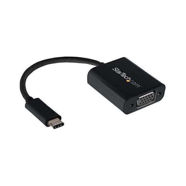 USB-C til VGA videoadapter - StarTech - CDP2VGA - 1920x1200 - Sort - Format omformer