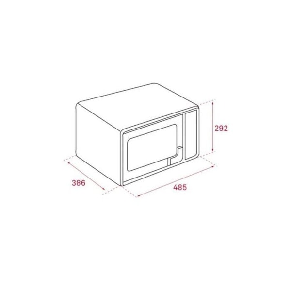 Mikroovn MWE-230 G HVID 23L GRILL ELEKTRISK