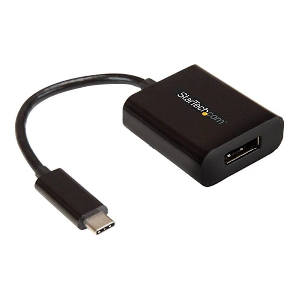 USB-C til DisplayPort-adapter - STARTECH.COM - 4K - 60 Hz - Sort - Overfører video