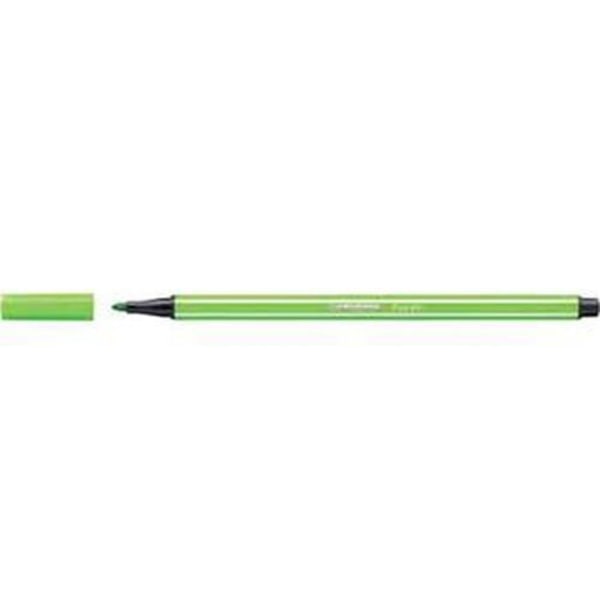 STABILO AQUACOLOR filtpenna - Förpackning om 10 - Ljusgrön - Spets 1 mm Grön