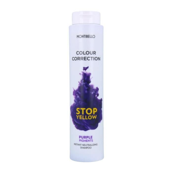 Montibello värinkorjaus stop keltainen shampoo 300 ml (neutralisaattori+lila pigmentti)