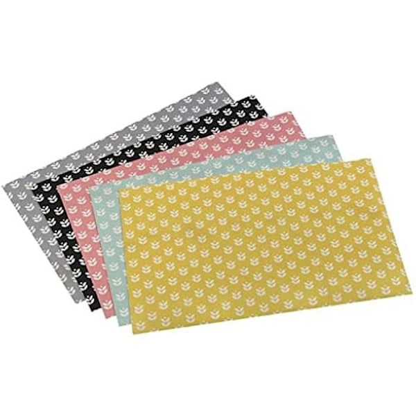 Matta - VERSA - DAISY Surtida - 50x80 cm - Flerfärgad - Modern - Rektangulär Flerfärgad