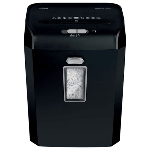 Dokumentförstörare - Rexel - Promax QS 8/23 X - 8 ark - 23 L - P-4 Svart