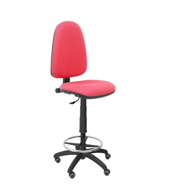 PIQUERAS Y CRESPO Ayna ergonominen jakkara - Punainen - Kangas - Parkettipyörät