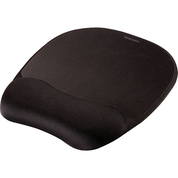 Fellowes Memory Foam musemåtte med håndledsstøtte sort