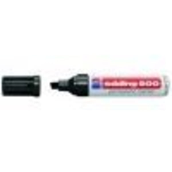 Permanent Marker - EDDING - 10.500 - Fin - Sort - Uudslettelig sort