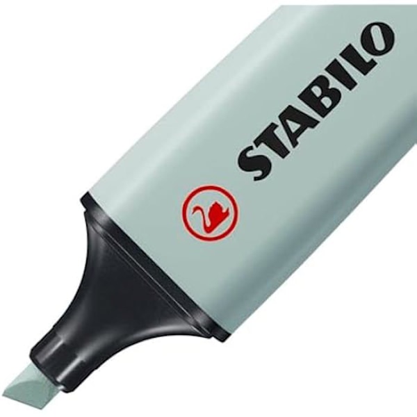 Highlighter - STABILO BOSS ORIGINAL NatureCOLORS - set x 10 highlighters - eukalyptusgrön eukalyptus grön