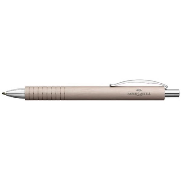 FABER-CASTELL Essentio kuglepen Aluminium, sort 0,000000 Sort