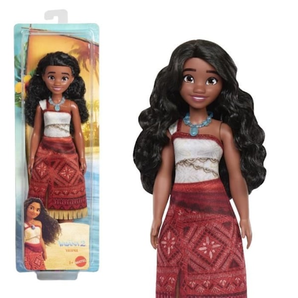 MATTEL Vaiana 2 -nukke JBT56 Flerfärgad