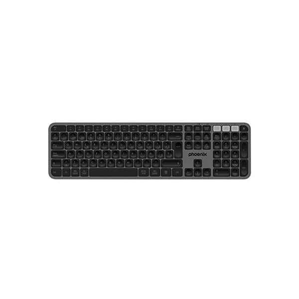 Trådløst tastatur til flere enheder - Phoenix Technologies - Bluetooth - 2,4 GHz - K300 - 14 multimedietaster