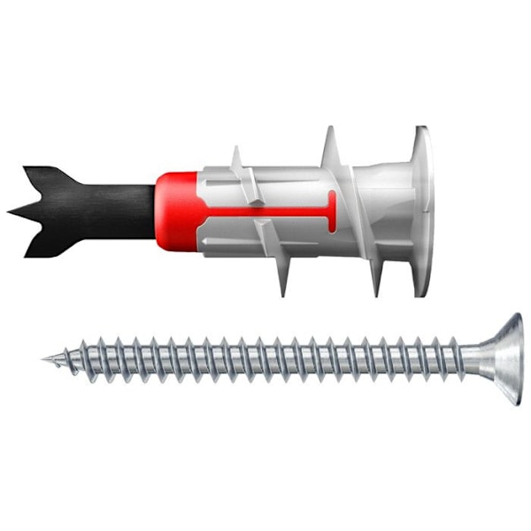 Ankel - FISCHER - DUOBLADE S - Bi-material - Paket med 25 st Svart