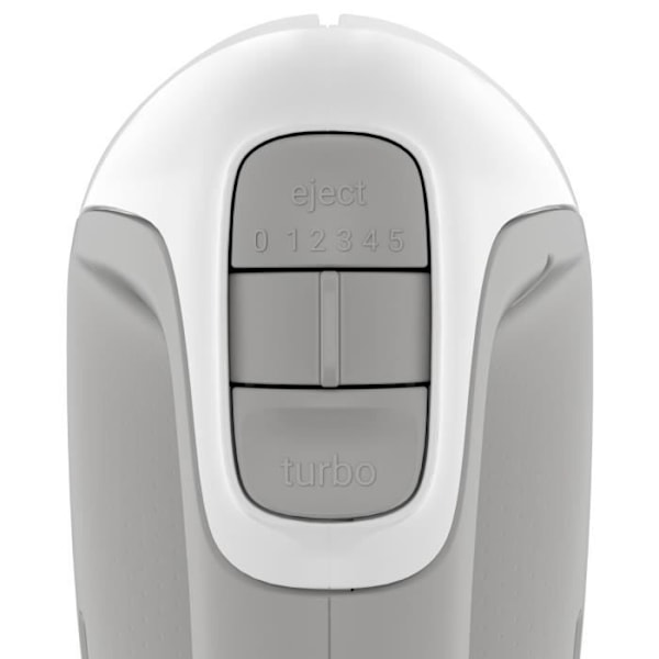 Moulinex PREP MIX 450W mixer 5 hastigheder 2 piske 2 kroge HM450B10 Peppar