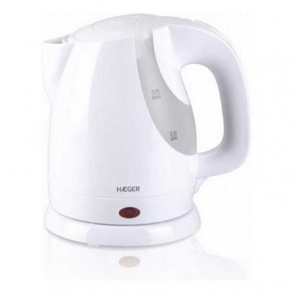 Kettle ja Teekannu - Haeger - Mini Lissabon - 1300 W - 0,9 L - Langaton 360°