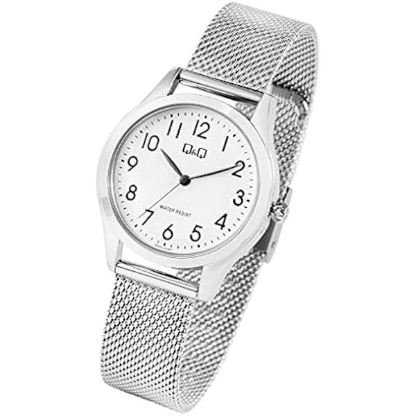 Dameur - Q&Q - S7267958 - Analog-Digital - Rustfrit Stål - 33 mm Rostfritt stål