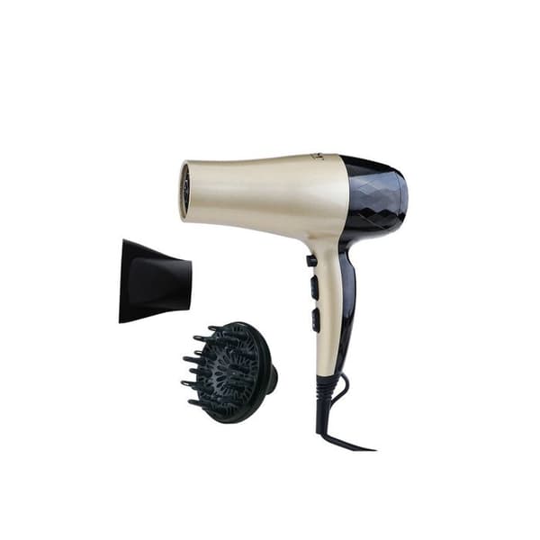2000w ionisk hårtørrer med edm diffuser