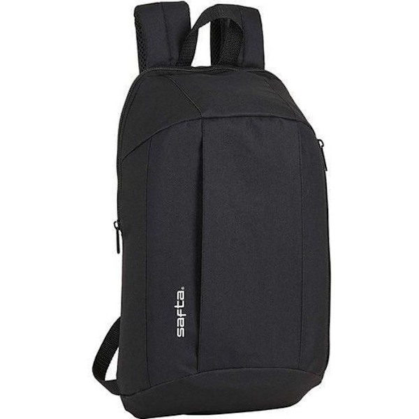 Safta Sort børnerygsæk - Polyester - 10L - Ergonomisk polstring Svart