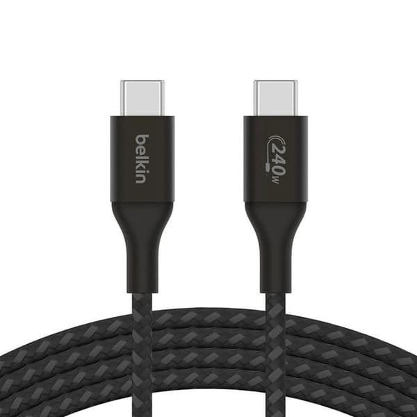 USB-kabel - Belkin - BOOST CHARGE - 24 pin USB-C (M) - 2 m - op til 240 W effekt