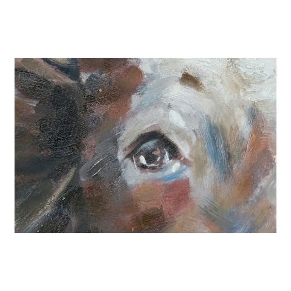 kynsirunko 100 x 3,5 x 100 cm mökin lehmä (2 kpl)