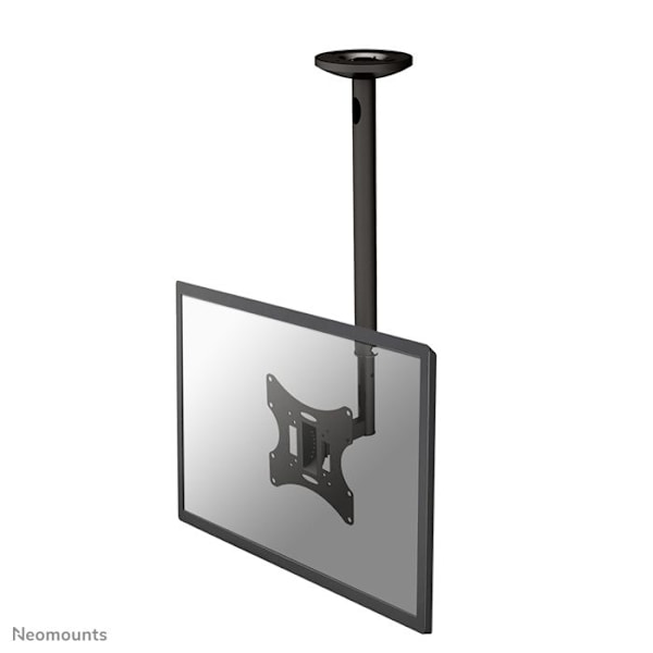 Kattoteline LCD-näytölle NEWSTAR FPMA-C060BLACK - Musta - 10"-40" - Kallistava