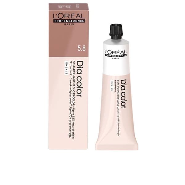 DIA COLOR demi-permanent hårfarve uden ammoniak #7.18 60 ml