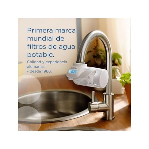 Filtreringssystem - Brita - On Tap - Flow 1,6 l/min - Kapacitet 600 liter - LCD-skærm