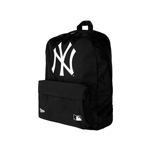 Reppu - New Era - MLB STADIUM - Musta - Säädettävät olkaimet - Vetoketjullinen tasku Svart