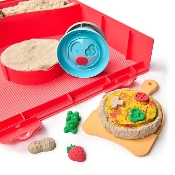 Kinetic Sand Pizzan Taikaverstas 4 farver