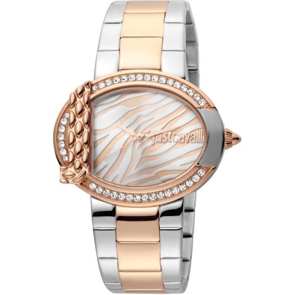 Ure - Just Cavalli - JC1L111M0125 - Kvarts - Analog - Bicolore Metal Armbånd
