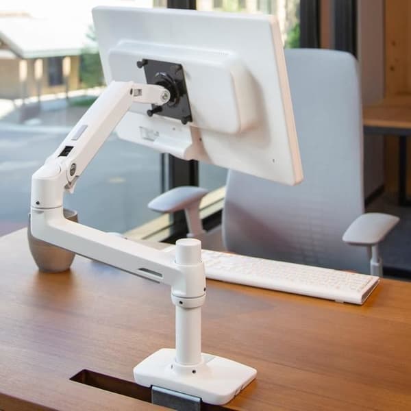 Monitorarm - ERGOTRON - LX - Aluminium - Klemmemontering - Skærm op til 34 tommer