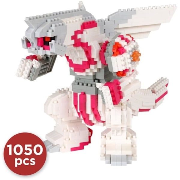 Figurine i mursten - BANDAI - NANOBLOCK - Pokémon - Palkia - 1050 dele