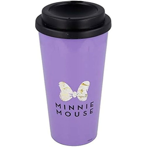 Kahvikuppi - STOR - Minnie Mouse - 520ML - Kaksiseinäinen - BPA-vapaa Flerfärgad