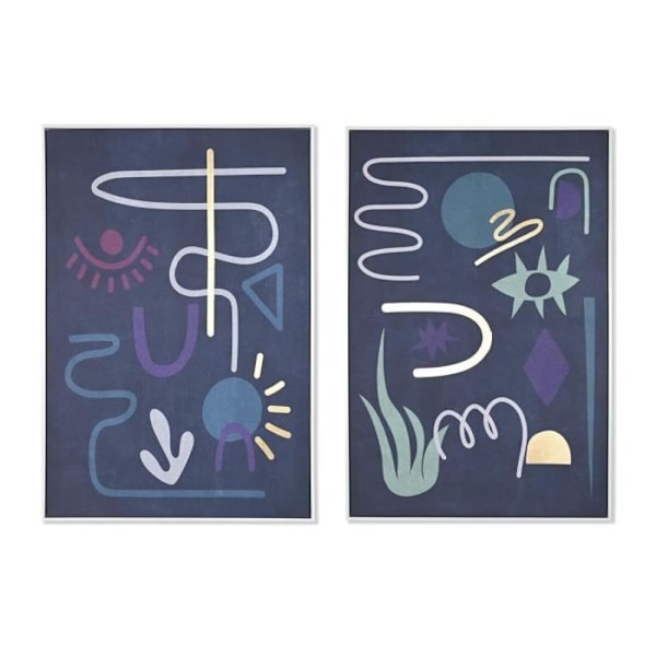 kehys 83 x 4,5 x 122,5 cm 83 x 4,5 x 123 cm kaupunkiabstrakti (2 kpl) - Väri: LUONNOLLINEN