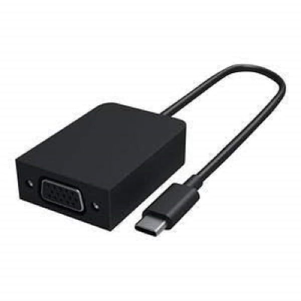 Videoadapteri - Microsoft - USB-C to VGA - Surface Book 2:lle - USB-C-liitin - Väri Musta