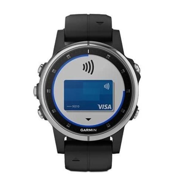 Klocka - Garmin - Fēnix 5S Plus - One size - Färg Svart - Material Polyamid Svart
