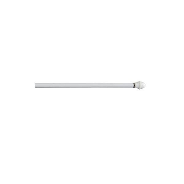 Porte-Rideau Deco Classic Vit Modèle 75-120cm Vit