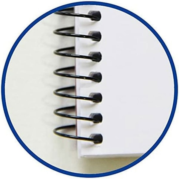 Oxford Notebook - 100430151 - Klassisk supplerende spiralnotesbog, 80 ark, assorterede farver, 4 formater, pakke med 5