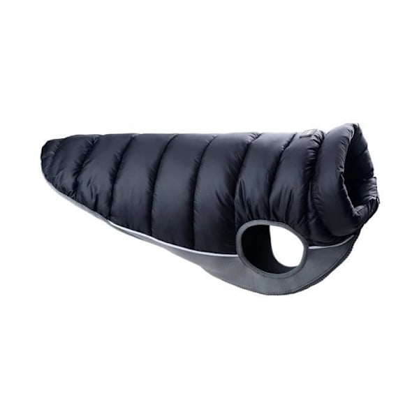 Vendbar jakke - Red Dingo - 30 cm - Sort og grå - Vandtæt - Neopren og fleece sort og grå