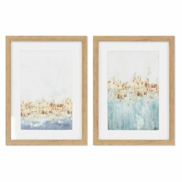 'Kadri DKD Home Decor Abstrakt (30 x 2 5 x 40 cm) (2 Yksikköä)'