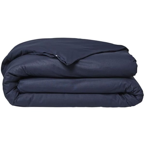 Vuodeasetelma - TÄNÄÄN - 240 x 260 cm - 100% puuvilla - Luomu Navy - GOTS-sertifioitu Ekologisk Marina
