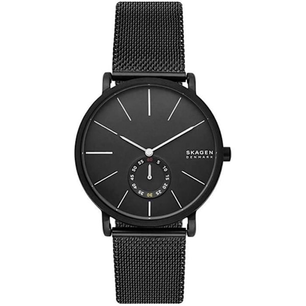 Ur - SKAGEN - Hagen SKW7604 - Kvarts - Rustfrit stål - 3 ATM - Sort Svart