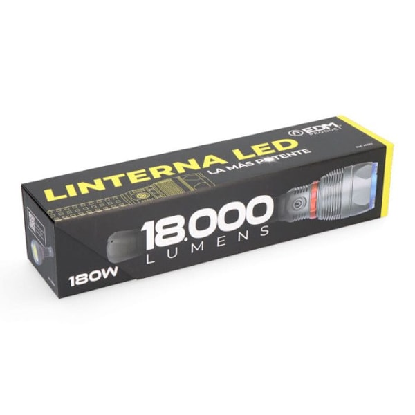 EDM SUPERNOVA LED lommelygte 18.000 lúmens
