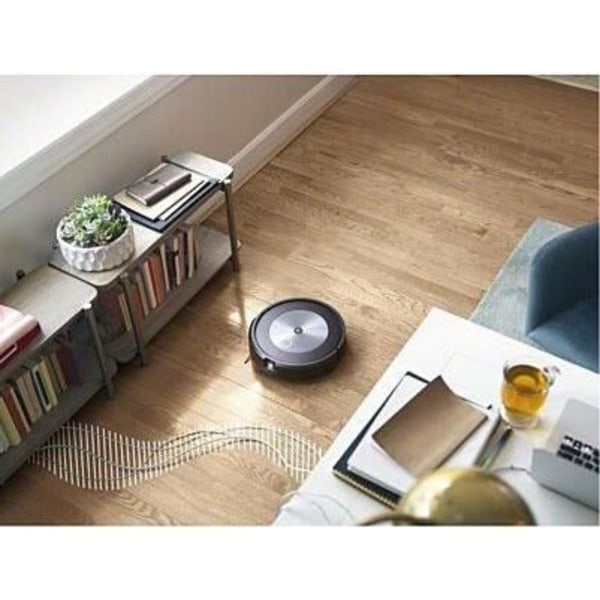 Robotstøvsuger Vasker - IROBOT J755840 j7+ - Selvtømmende system - 400 ml - Grafit Kolgrå