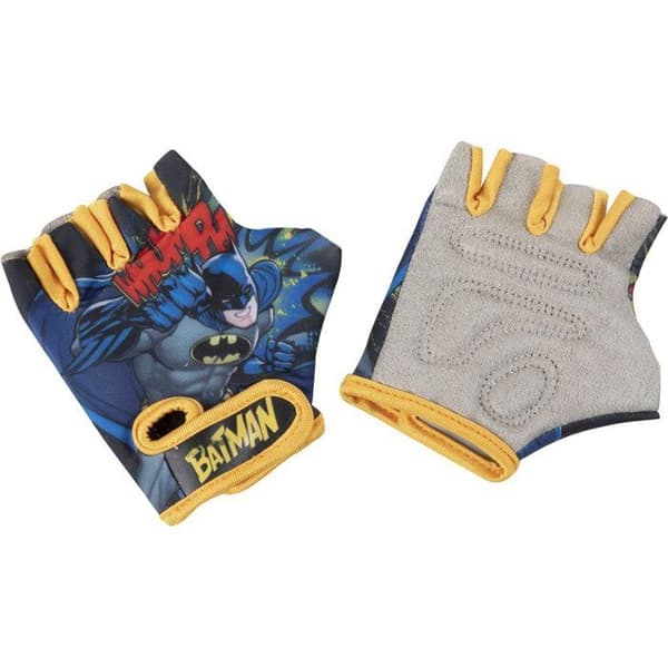 Cykelhandsker - DC Comics - Batman - Child - Gul og Sort - Fingerløs Sort/gul