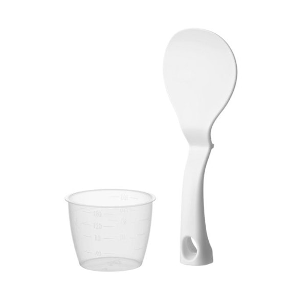 Ris kogger - Koncept - RE3030 - 9 programmer - 1,5 l - Hvid med trælook Vit